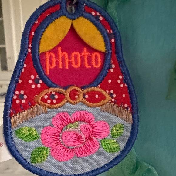 Oilily Blue and Pink Mermaid Kids suitcase - Picture 4 of 13